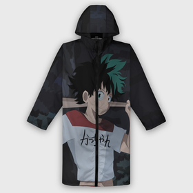 Дождевик унисекс 3D с принтом Изуку в Ханты-Майнсийске,  |  | boku no hero academia | futari no hero | my hero academia | superhero | two heroes | аниме | всемогущий | идзуку | изуку | кацуки | манга | моя геройская академия | отяко | супергерои | тэнъя