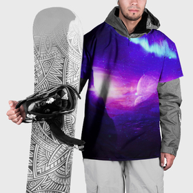 Накидка на куртку 3D с принтом Космическое сияние , 100% полиэстер |  | galaxy | nebula | neon | space | star | абстракция | вселенная | галактика | звезда | звезды | космический | неон | неоновый | неоновый космос | планеты