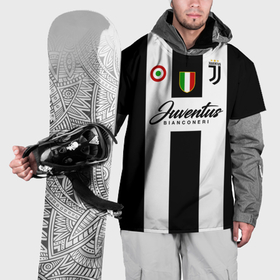 Накидка на куртку 3D с принтом Ювентус в Тюмени, 100% полиэстер |  | bianconeri | juve | juventus | италия | роналду | серия а | турин | форма | футбол | футболист | футбольная | футбольный клуб | черно белые | юве | ювентус