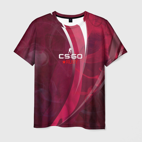 Мужская футболка 3D с принтом cs:go - Ruby (Рубин) в Петрозаводске, 100% полиэфир | прямой крой, круглый вырез горловины, длина до линии бедер | 0x000000123 | csgo | ruby | ксго | рубин