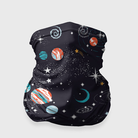 Бандана-труба 3D с принтом Космос в Санкт-Петербурге, 100% полиэстер, ткань с особыми свойствами — Activecool | плотность 150‒180 г/м2; хорошо тянется, но сохраняет форму | comets | infinity | planets | sky | sp | space | stars | universe | бесконечность | вселенная | галактики | графика | звезды | иллюстрация | картинка | кометы | космос | мода | небо | ночь | планеты | рисунок | созвездия | солнце