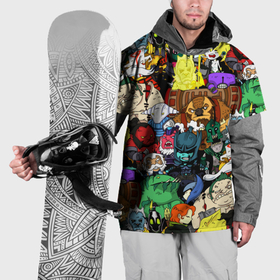 Накидка на куртку 3D с принтом Дота 2 в Белгороде, 100% полиэстер |  | dota | dota 2 | дота | дота 2 | игры
