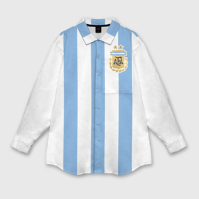 Мужская рубашка oversize 3D с принтом Сборная Аргентины в Санкт-Петербурге,  |  | argentina | аргентина | аргентинская сборная | сборная | сборная аргентины | сборная аргентины по футболу | сборные | форма | футбол | футбольные сборные | чемпионат | чемпионат мира