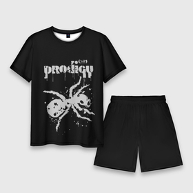 Мужской костюм с шортами 3D с принтом The Prodigy The Ant ,  |  | 2019 | album | art | break | dance | logo | music | prodigy | брейк | граффити | группа | заставка | лого | логотип | музыка | муравей | новый альбом | обложка альбома | продиджи
