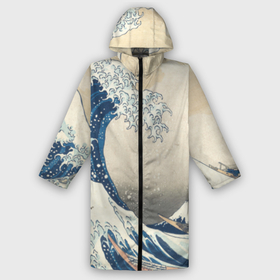 Мужской дождевик 3D с принтом Большая волна в Канагаве в Новосибирске,  |  | арт | большая волна | в канагаве | гравюра | искусство | канагава | кацусики хокусай | япония
