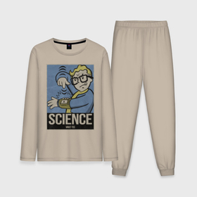 Мужская пижама с лонгсливом хлопок с принтом Fallout 5 в Курске,  |  | fallout | game | pc | игра | пк | токсины | фалаут | ядерное оружие