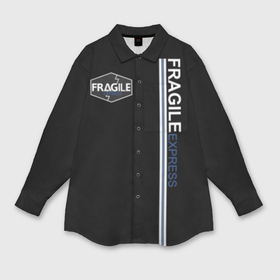 Мужская рубашка oversize 3D с принтом Fragile express Death Stranding DS в Курске,  |  | Тематика изображения на принте: bridges | death stranding | fragile express | games | kojima | kojima productions | logo | ludens | игры | кодзима | лого | люденс