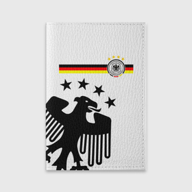 Обложка для паспорта матовая кожа с принтом Сборная Германии в Тюмени, натуральная матовая кожа | размер 19,3 х 13,7 см; прозрачные пластиковые крепления | deutsche | deutschland | die mannschaft | germany | германия | немецкая сборная | сборная | сборная гемании по футболу | сборная германии | форма | футбол