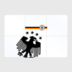 Магнитный плакат 3Х2 с принтом Сборная Германии в Петрозаводске, Полимерный материал с магнитным слоем | 6 деталей размером 9*9 см | deutsche | deutschland | die mannschaft | germany | германия | немецкая сборная | сборная | сборная гемании по футболу | сборная германии | форма | футбол