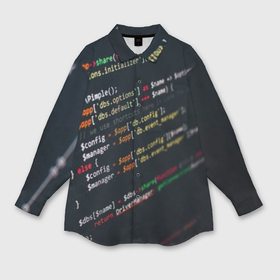 Мужская рубашка oversize 3D с принтом Программист в Санкт-Петербурге,  |  | anonymus | cod | hack | hacker | it | program | texture | айти | аноним | анонимус | взлом | код | кодинг | программа | программист | текстура | хак | хакер