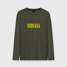 Мужской лонгслив хлопок с принтом Nirvana в Белгороде, 100% хлопок |  | kurt cobain | music | nirvana | rock | кобейн | курт | курт кобейн | музыка | нирвана | рок