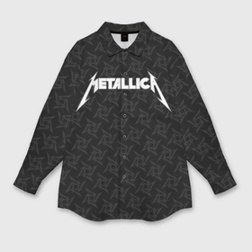 Мужская рубашка oversize 3D с принтом Metallica в Тюмени,  |  | matters metallica | music | nothing else | rock | trash metal | группа | металлика | музыка | музыканты | рок | трэш металл