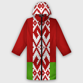Мужской дождевик 3D с принтом Беларусь флаг в Новосибирске,  |  | беларусь | белоруссия | бсср | государство | республика | снг | ссср | страна | туризм