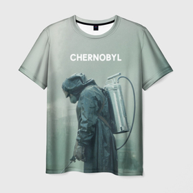 Мужская футболка 3D с принтом Чернобыль , 100% полиэфир | прямой крой, круглый вырез горловины, длина до линии бедер | 2019 | chernobyl | hbo | pripyat | припять | сериал | чернобыль