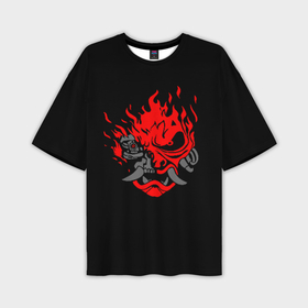 Мужская футболка oversize 3D с принтом Samurai Keanu Reeves Киану Ривз ,  |  | 2019 | cd project red | cyberpunk 2077 | future | hack | keanu reeves | maelstrom | militech | night city | quadra | samurai | sci fi | trauma team | v | ви | киану ривз | киберпанк 2077 | логотип | роботы | самураи | фантастика