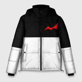 Мужская зимняя куртка 3D с принтом MONOKUMA в Екатеринбурге, верх — 100% полиэстер; подкладка — 100% полиэстер; утеплитель — 100% полиэстер | длина ниже бедра, свободный силуэт Оверсайз. Есть воротник-стойка, отстегивающийся капюшон и ветрозащитная планка. 

Боковые карманы с листочкой на кнопках и внутренний карман на молнии. | anime | bear | black  white | danganronpa | kurokuma | monodam | monokuma | monomi | monotaro | pink | rabbit | school | shirokuma | аниме | главарь | мoноми | монокума | черно белый | школа