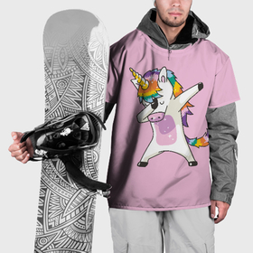 Накидка на куртку 3D с принтом Единорог в Белгороде, 100% полиэстер |  | animal | cool | cute | fabulous | horn | horse | magical | pink | rainbow | unicorn | волшебный | единорог | животное | лошадь | милый | прикольный | радуга | рог | розовый | сказочный