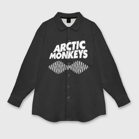 Мужская рубашка oversize 3D с принтом Arctic Monkeys в Екатеринбурге,  |  | Тематика изображения на принте: arctic monkeys | арктик манкис | арктические мартышки