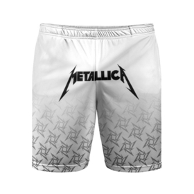 Мужские шорты 3D спортивные с принтом METALLICA ,  |  | metallica | металлика