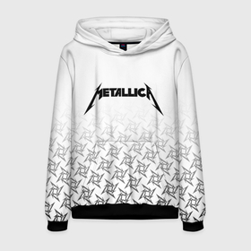 Мужская толстовка 3D с принтом METALLICA в Ухте, 100% полиэстер | двухслойный капюшон со шнурком для регулировки, мягкие манжеты на рукавах и по низу толстовки, спереди карман-кенгуру с мягким внутренним слоем. | metallica | металлика