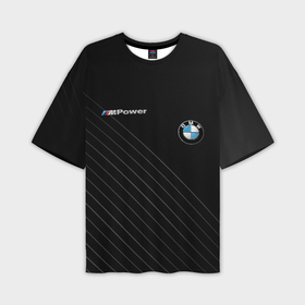 Мужская футболка oversize 3D с принтом BMW в Кировске,  |  | bmw | абстракция | авто | автомобиль | лого | логотип | машина | скорость
