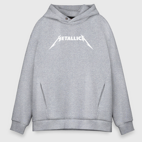 Мужское светящееся худи с принтом Metallica ,  |  | metallica | metallica logo | rock | метал группа | металл | металлика логотип | музыка | рок | трэш метал | хеви метал