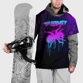 Накидка на куртку 3D с принтом The Prodigy в Петрозаводске, 100% полиэстер |  | big bit | breakbit | breakdance | club | electric punk | flint | kate | kate flint | liam | maxim | maxim reality | neon | prodigy | punk | synth | techno | techno punk | бигбит | неон | продиджи