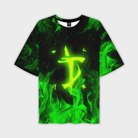 Мужская футболка oversize 3D с принтом Doom eternal Дум огонь в Курске,  |  | doom | doom eternal | дум