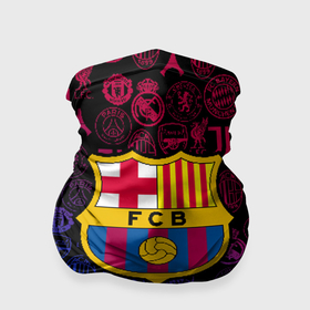 Бандана-труба 3D с принтом FC Barcelona Barca Барселона в Кировске, 100% полиэстер, ткань с особыми свойствами — Activecool | плотность 150‒180 г/м2; хорошо тянется, но сохраняет форму | barcelona | fc barca | барка | барселона