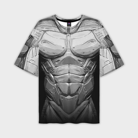 Мужская футболка oversize 3D с принтом Crysis Экзоскелет ,  |  | crysis | style | бронь | броня | внешность | доспехи | костюм | крайзис | крайсис | кризис | крисис | мышцы | облик | пресс | робот | скин | тело | титан | торс | экзоскелет