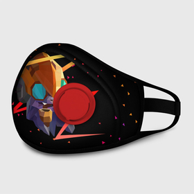 Маска из неопрена с принтом Dota 2 (Tinker) в городе Новоалтайск, неопрен 100% | Форма огибающая нос. Резинки для ушей с дополнительной резинкой на затылке. Клапан для выдоха для активного дыхания при занятиях спортом. Эластичный материал маски и окантовки для лучшего растяжения и прилегания маски.  | dota | dota 2 | tinker | игра | персонаж