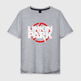 Мужская футболка хлопок Oversize с принтом LINKIN PARK , 100% хлопок | свободный крой, круглый ворот, “спинка” длиннее передней части | chester bennington | linkin park | mike shinoda | линкин парк