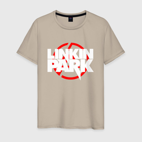 Мужская футболка хлопок с принтом LINKIN PARK в Белгороде, 100% хлопок | прямой крой, круглый вырез горловины, длина до линии бедер, слегка спущенное плечо. | chester bennington | linkin park | mike shinoda | линкин парк