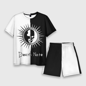 Мужской костюм с шортами 3D с принтом Death Note (17) в Екатеринбурге,  |  | anime | death | death note | kira | l | manga | note | ryuk | yagami | yagami light | аниме | ел | кира | манга | рюк | ягами лайт