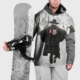 Накидка на куртку 3D с принтом Омерзительная восьмёрка в Курске, 100% полиэстер |  | quentin tarantino | the hateful eight | квентин | квентин тарантино | омерзительная 8 | постер | тарантино 2019 | тарантино голливуд