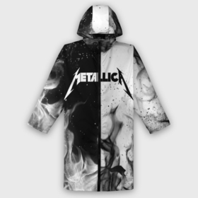 Дождевик унисекс 3D с принтом METALLICA в Ухте,  |  | metallica | металлика