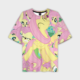 Мужская футболка oversize 3D с принтом Пони в Санкт-Петербурге,  |  | my little pony | pinkie pie | scootaloo | spike | sweaty balls | искорка | крошка бель | маленькие пони | мульфтфильм | пони | скутолу | эппл блум