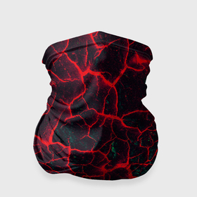Бандана-труба 3D с принтом Молнии красные абстрактные в Белгороде, 100% полиэстер, ткань с особыми свойствами — Activecool | плотность 150‒180 г/м2; хорошо тянется, но сохраняет форму | 