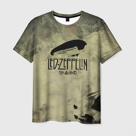 Мужская футболка 3D с принтом Led Zeppelin в Курске, 100% полиэфир | прямой крой, круглый вырез горловины, длина до линии бедер | Тематика изображения на принте: led | led zep | led zeppelin | ledzep | lz | zoso | группа | джимми пейдж | джон генри бонэм | джон пол джонс | зосо | лед зепелен | лед зеппелин | ледзепелен | ледзеппелин | роберт плант | рок
