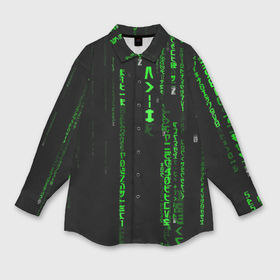 Мужская рубашка oversize 3D с принтом Матрица кода в Белгороде,  |  | Тематика изображения на принте: hugo weaving | pc | the matrix | код | компьютеры | матрица | матрица 4 | программист | программный код | цифры