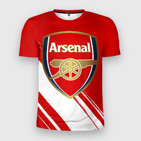 Мужская футболка 3D Slim с принтом Arsenal в Санкт-Петербурге, 100% полиэстер с улучшенными характеристиками | приталенный силуэт, круглая горловина, широкие плечи, сужается к линии бедра | arsenal | arsenal fc | the gunners | английский клуб | арсенал | лондон | лондонский арсенал | премьер лига | футбол | футболист | футбольный клуб