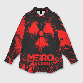 Мужская рубашка oversize 3D с принтом Metro Exodus в Тюмени,  |  | exodus | horror | metro 2033 | metro exodus | sparta | survival | артём | игры | исход | метро | метро 2035 | спарта | спартанцы