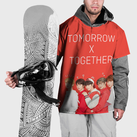 Накидка на куртку 3D с принтом Tomorrow X together в Курске, 100% полиэстер |  | beomgyu | hueningkai | k pop | korean | kpop | soobin | taehyun | tomorrow x together | txt | yeonjun | бомгю | ёнджун | корея | поп | субин | техен | тэхён | хюнин кай