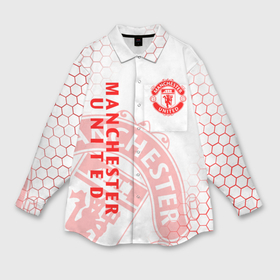 Мужская рубашка oversize 3D с принтом Манчестер Юнайтед FCMU Manchester united ,  |  | fc | fcmu | football | football club | manchester united | red devils | sport | красные дьяволы | манчестер юнайтед | спорт | фк | фкмю | футбол | футбольный клуб