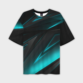 Мужская футболка oversize 3D с принтом Geometry stripes neon ,  |  | Тематика изображения на принте: abstract | geometry | geometry stripes | texture | абстракция | геометрические полосы | геометрия | текстура