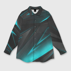 Мужская рубашка oversize 3D с принтом Geometry stripes neon ,  |  | Тематика изображения на принте: abstract | geometry | geometry stripes | texture | абстракция | геометрические полосы | геометрия | текстура