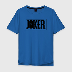 Мужская футболка хлопок Oversize с принтом The Joker в Тюмени, 100% хлопок | свободный крой, круглый ворот, “спинка” длиннее передней части | batman | dc | dc джокер | detective comics | harley | joker | shtatjoker | the joker | бетмен | джокер | злодей | харли