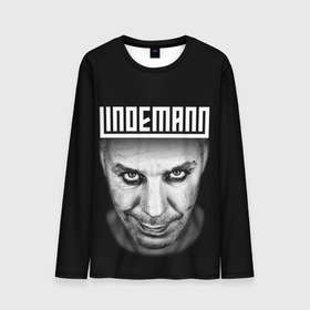 Мужской лонгслив 3D с принтом Lindemann в Санкт-Петербурге, 100% полиэстер | длинные рукава, круглый вырез горловины, полуприлегающий силуэт | lindeman | lindemann | logo | music | pain | rammstein | rock | rumstein | till | группа | линдеман | линдеманн | лого | логотип | метал | музыка | пэйн | раммштайн | рамштаин | рамштайн | рок | символ | тилль