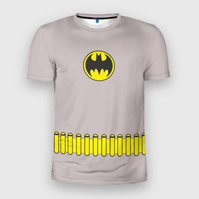Мужская футболка 3D спортивная с принтом Batman - костюм , 100% полиэстер с улучшенными характеристиками | приталенный силуэт, круглая горловина, широкие плечи, сужается к линии бедра | arkham asylum | batman | batman and joker | batman and robin | detective batman | detective comics | shtatbat