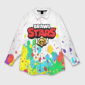 Мужская рубашка oversize 3D с принтом Brawl Stars ,  |  | android | brawl stars | crow | games | leon | mobile game | stars | бравл старс | ворон | игры | леон | мобильные игры